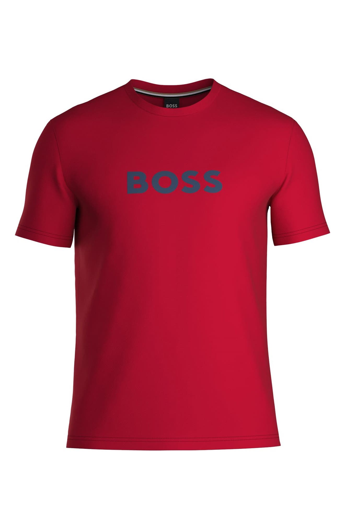 Hugo Boss Typer Mens Red Crewneck T-Shirt US M IT 50 Hugo Boss Typer Mens Red Crewneck T-Shirt US M IT 50